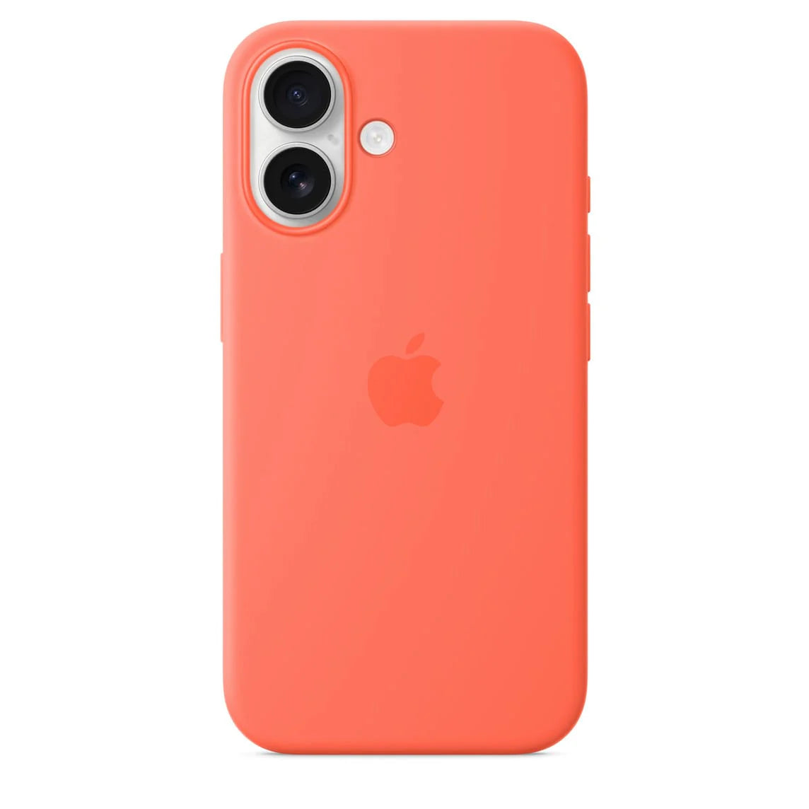 Coque en silicone pour iPhone 16 avec MagSafe