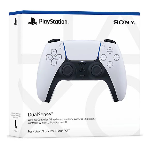 DualSense® Wireless Controller - White - For PS5, PC, MAC & Mobile
