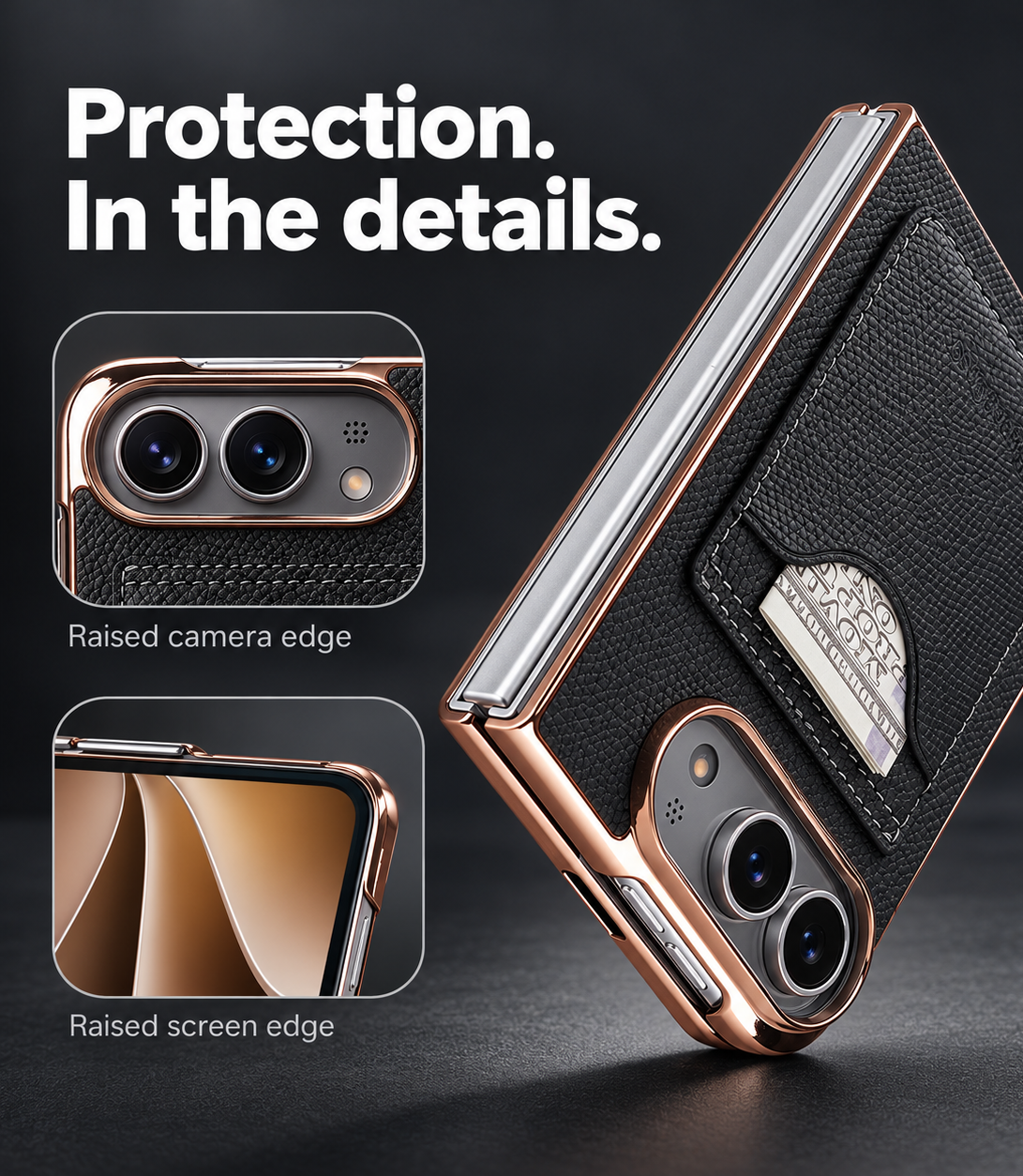 iPhone Duo Wallet Case with Stand