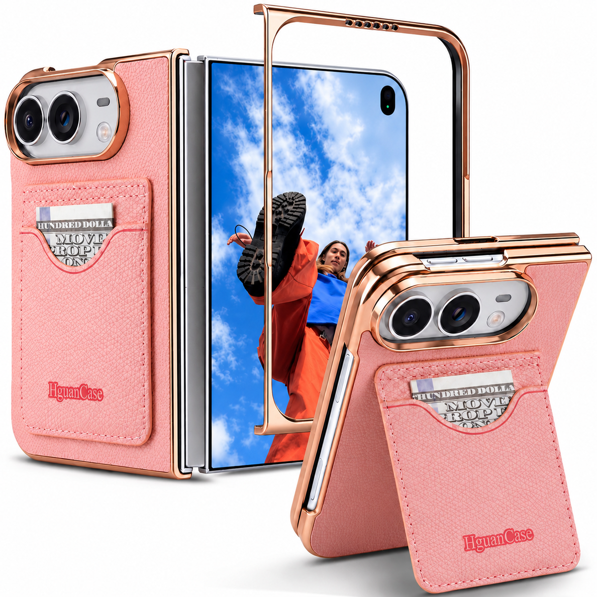 iPhone Duo Wallet Case with Stand
