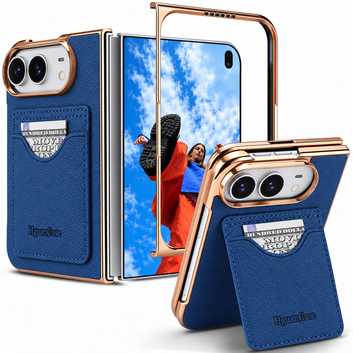 iPhone Duo Wallet Case with Stand