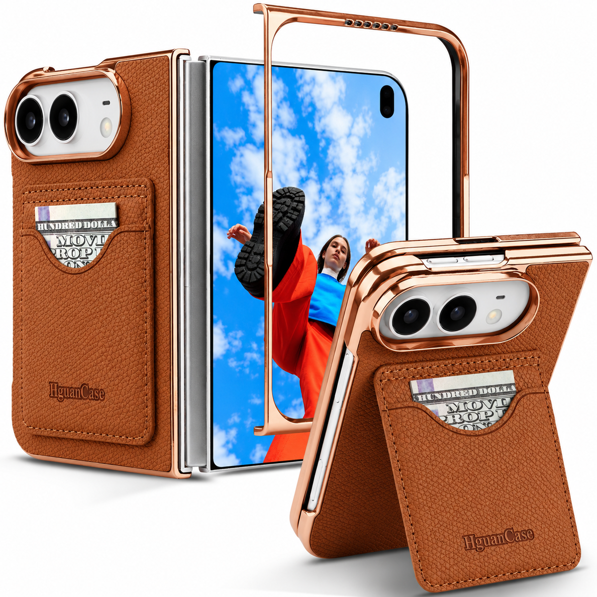 iPhone Duo Wallet Case with Stand