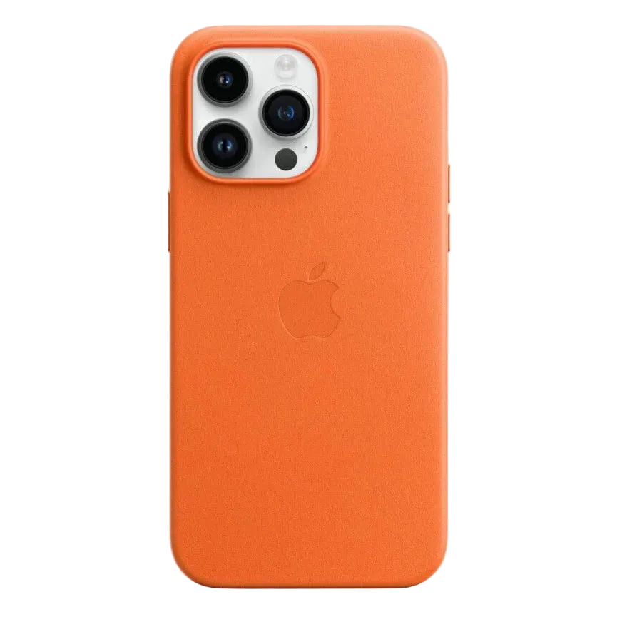 Coque en cuir iPhone 14 Pro Max avec MagSafe