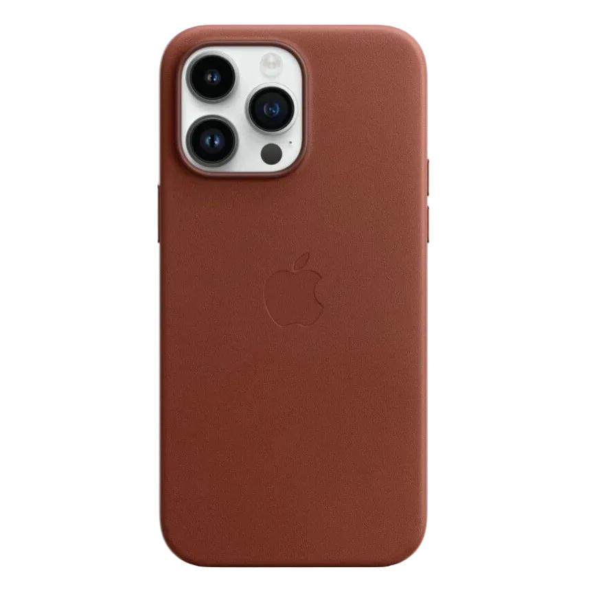 Coque en cuir iPhone 14 Pro Max avec MagSafe
