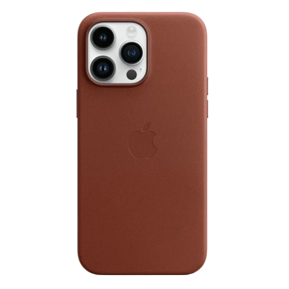 Coque en cuir iPhone 14 Pro Max avec MagSafe