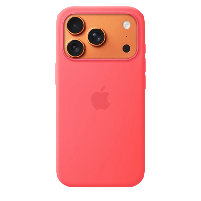 Coque en silicone iPhone 17 Pro avec MagSafe