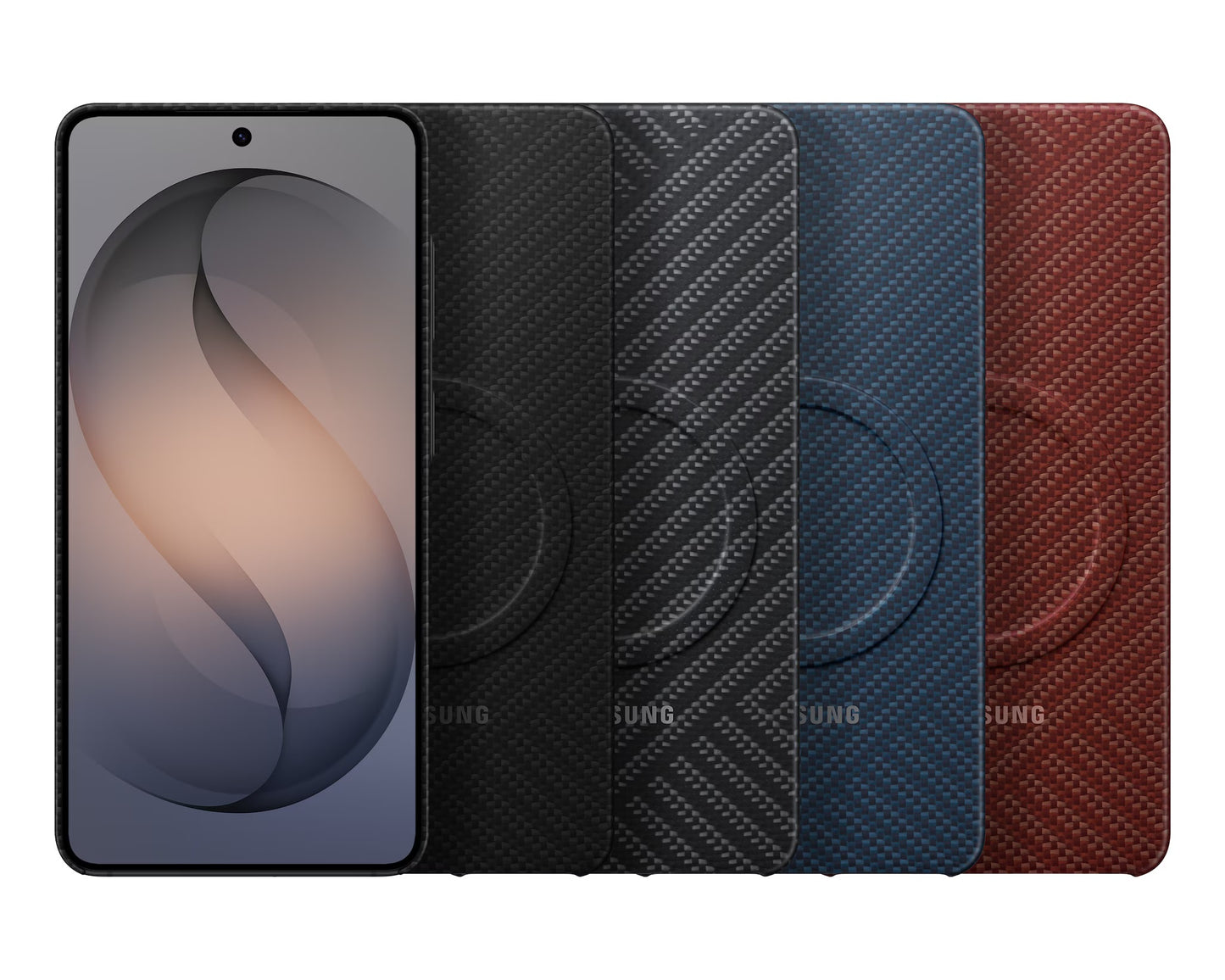 Samsung Galaxy S26 Carbon Magnet Hülle