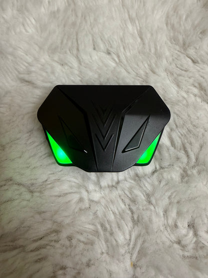 LED Gaming Wireless Earbuds with Charging Case – Black