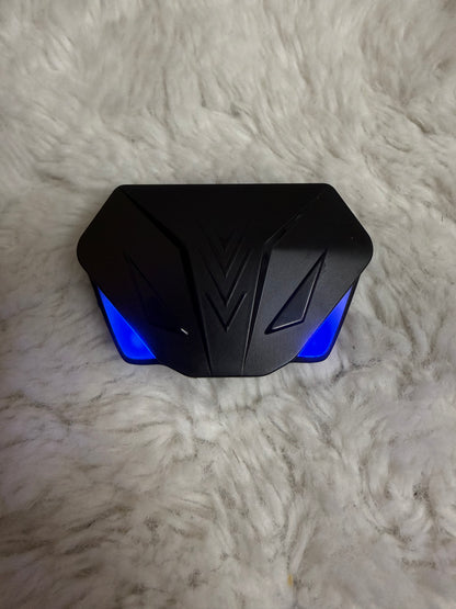 LED Gaming Wireless Earbuds with Charging Case – Black