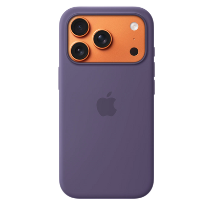 Coque en silicone iPhone 17 Pro avec MagSafe