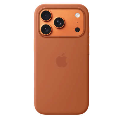 Coque en silicone iPhone 17 Pro avec MagSafe