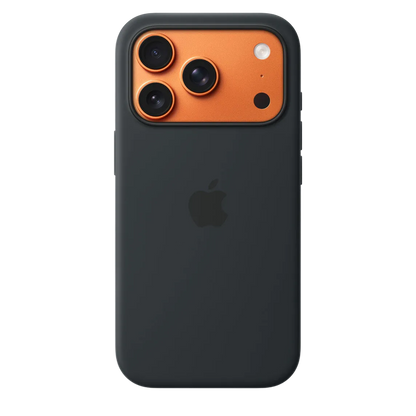 Coque en silicone iPhone 17 Pro avec MagSafe